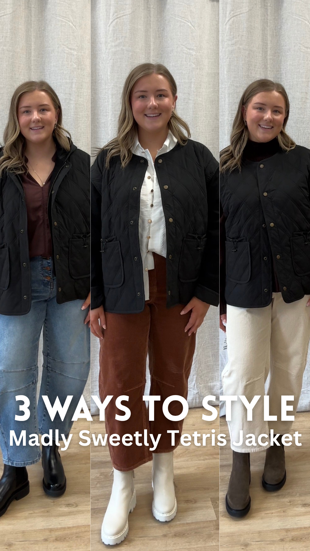 Bare Pant 3 ways